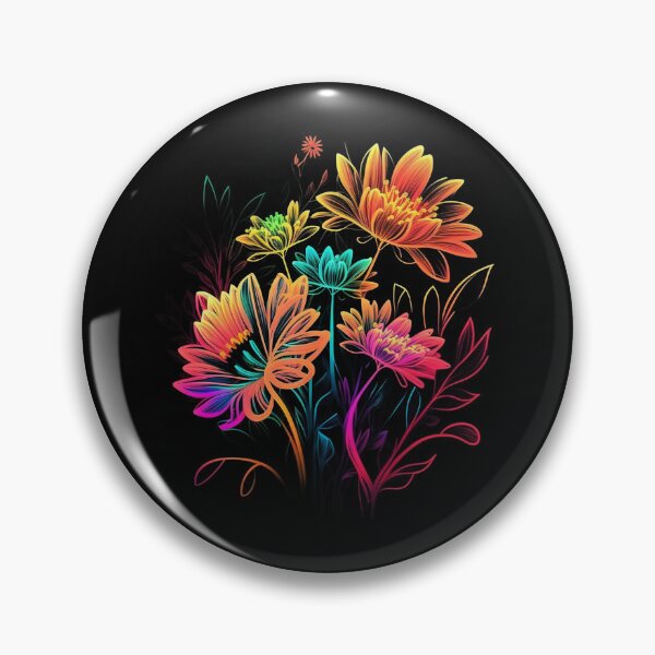 Item preview, Vivid Colors Bunch of Flowers, Highly Details Colorful Work of Art designed and sold by digitaldreamHD.