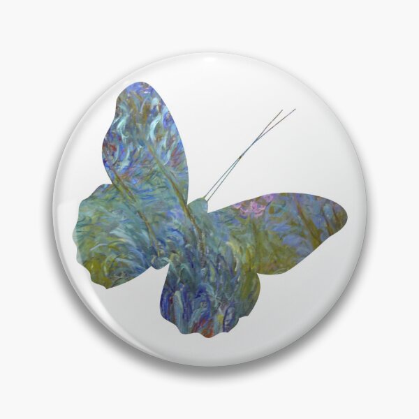 Item preview, Claude Monet Art Water Lillies Nature Butterfly designed and sold by CandyDroidMerch.