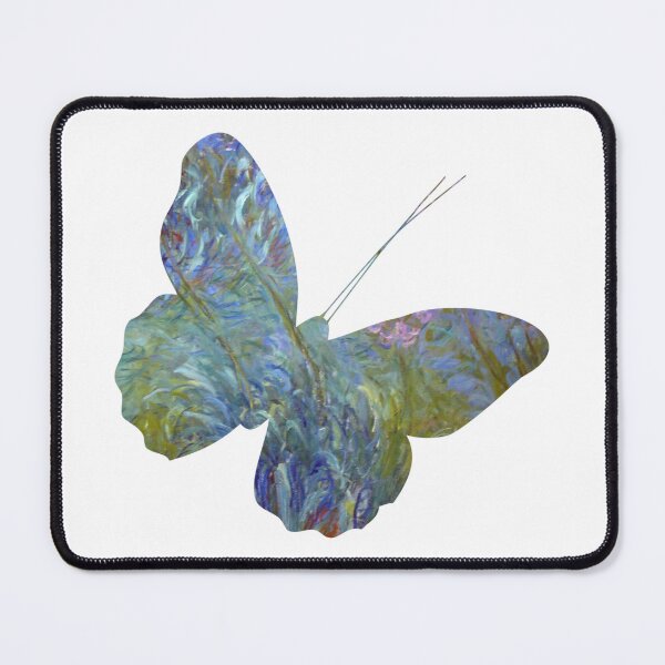 Item preview, Claude Monet Art Water Lillies Nature Butterfly designed and sold by CandyDroidMerch.