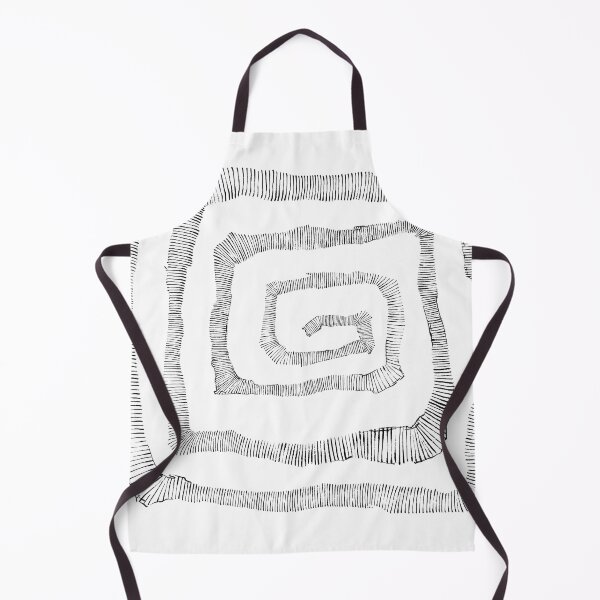 Item preview, Black Line Square Spiral designed and sold by brightcool.
