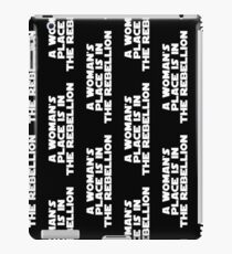 Rebellious Women (white, bold) iPad Case/Skin