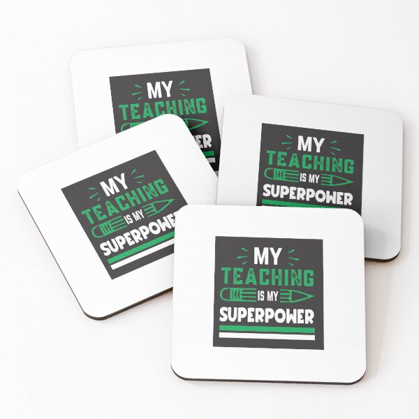 Item preview, MY TEACHING IS MY SUPER POWER designed and sold by SticerOcean.