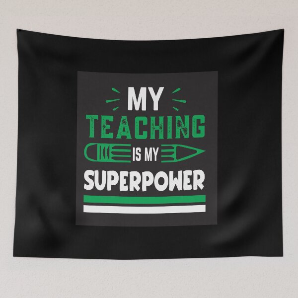 Item preview, MY TEACHING IS MY SUPER POWER designed and sold by SticerOcean.