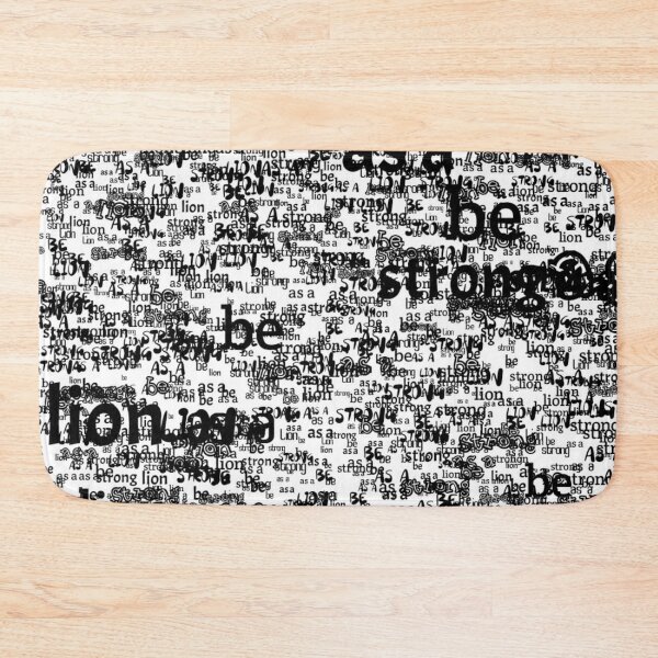 Item preview, Be strong as a lion designed and sold by earth wings.