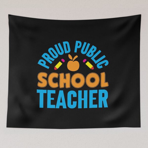 Item preview, PROUD PUBLIC SCHOOL TEACHER designed and sold by SticerOcean.