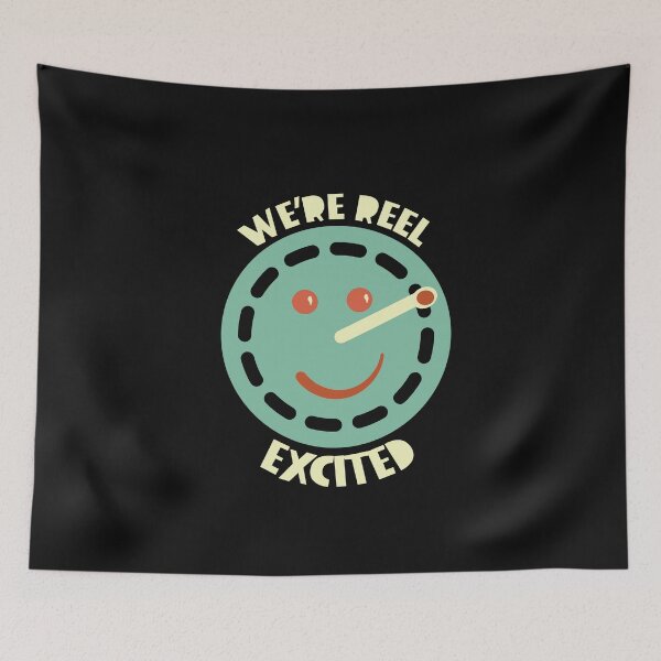 Artikelvorschau, Fishing Pun We're reel Excited entworfen und verkauft von whyitsme.