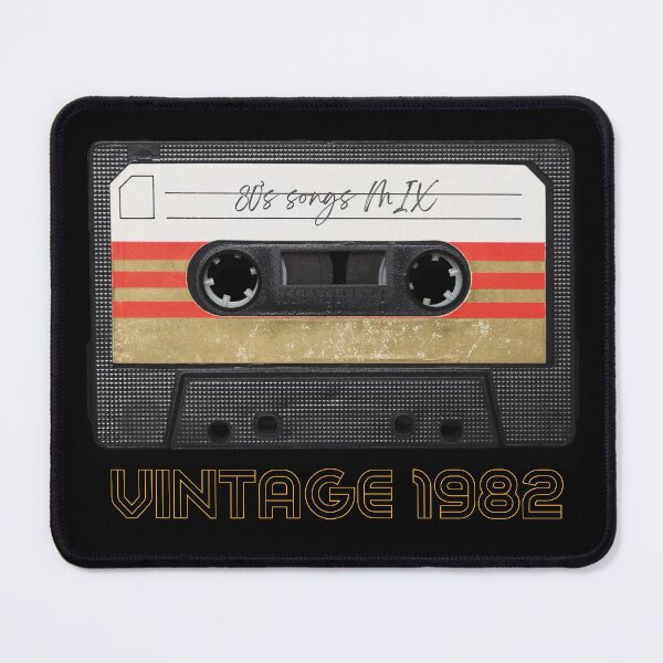 Item preview, Vintage 1982, Compact Cassette, 80’s songs Mix designed and sold by 72artteam.