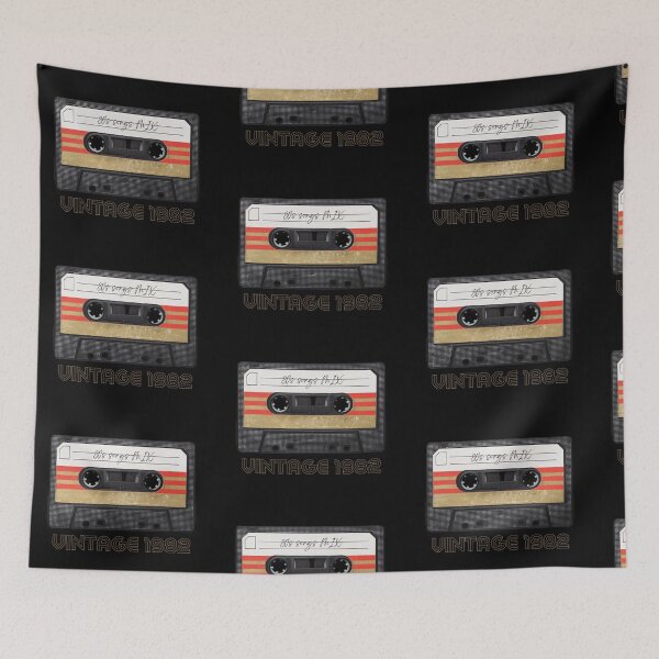 Item preview, Vintage 1982, Compact Cassette, 80’s songs Mix designed and sold by 72artteam.