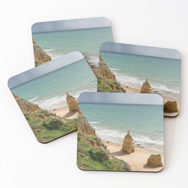 Item preview, Approaching Storm - Rocky Coast at Praia da Rocha in Algarve Portugal designed and sold by Georgia Mizuleva.