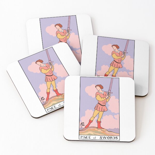 Item preview, Page of Swords designed and sold by RubyGoesBananas.