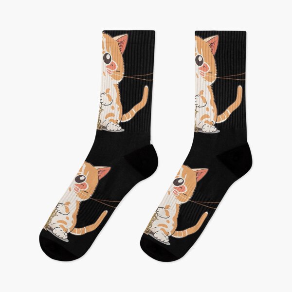 Item preview, Kawaii Cat Eating Spaghetti Funny Cat Lover designed and sold by SecretDicer.