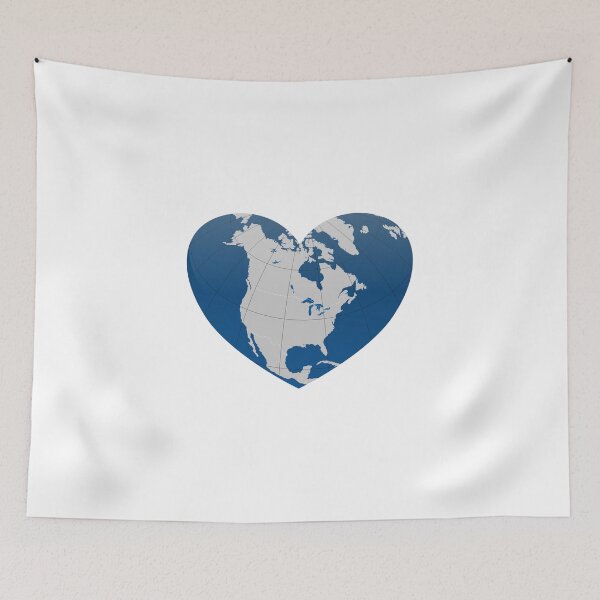 Item preview, Heart Shaped Earth designed and sold by Inspirationmotivation.