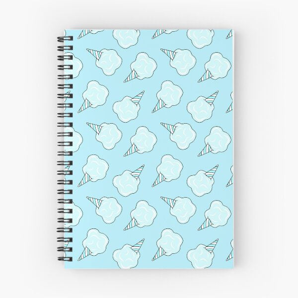 Item preview, Pastel Blue Cotton Candy Carnival Dreams Cartoon Pattern, made by EndlessEmporium designed and sold by EndlessEmporium.