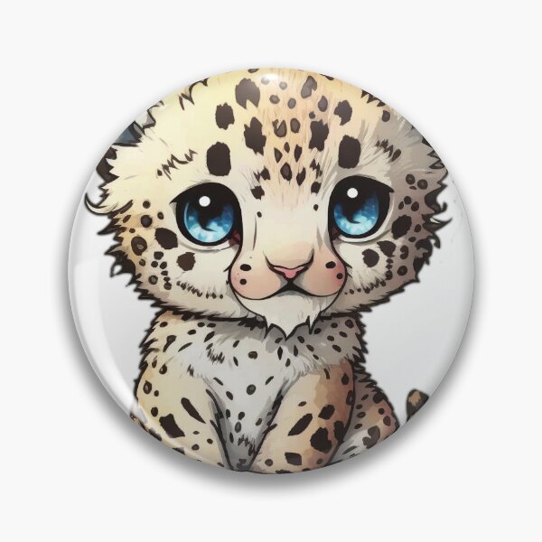 Item preview, Baby Snow Leopard designed and sold by wildlifezen.