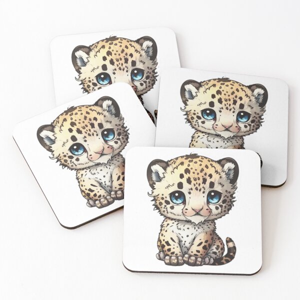 Item preview, Baby Snow Leopard designed and sold by wildlifezen.
