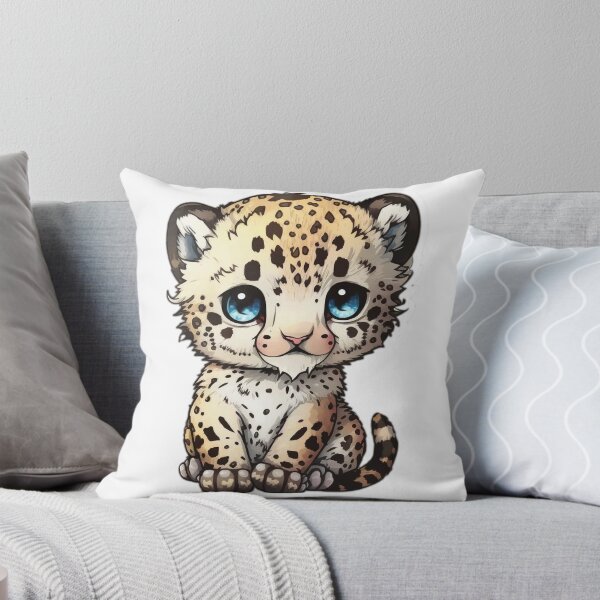 Item preview, Baby Snow Leopard designed and sold by wildlifezen.