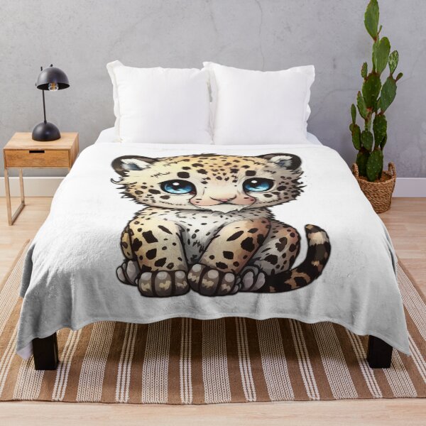 Item preview, Baby Snow Leopard designed and sold by wildlifezen.