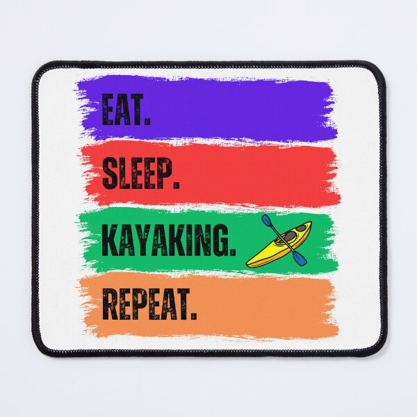 Item preview, Eat. Sleep. Kayaking. Repeat. designed and sold by Goldmedaldesign.