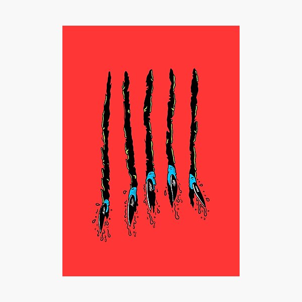 Ripped! Photographic Print
