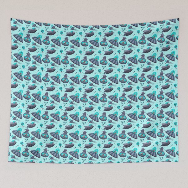 Item preview, Spaceships and Aliens designed and sold by PetleyPatterns.
