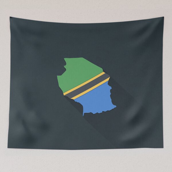 Item preview, Tanzania designed and sold by FlatFlags.