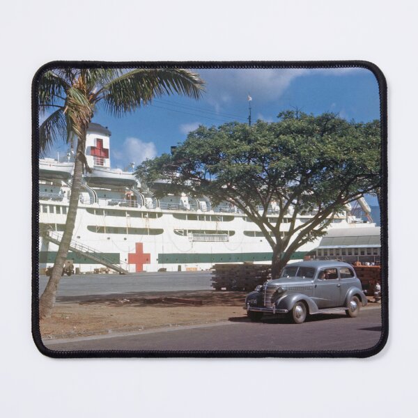 Item preview, 1940s - US Army Hospital Ship Louis A. Milne, Honolulu, Hawaii, USA designed and sold by thatwaslife.