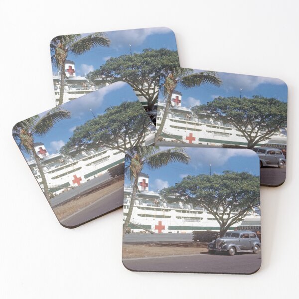 Item preview, 1940s - US Army Hospital Ship Louis A. Milne, Honolulu, Hawaii, USA designed and sold by thatwaslife.