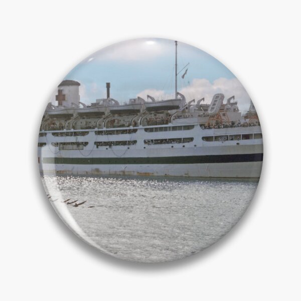 Item preview, 1940s - US Army Hospital Ship Louis A. Milne, Honolulu, Hawaii, USA designed and sold by thatwaslife.