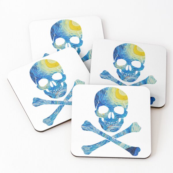 Item preview, Skull x Vincent Van Gogh 4 designed and sold by Majo Art ✦ Digital Artist .