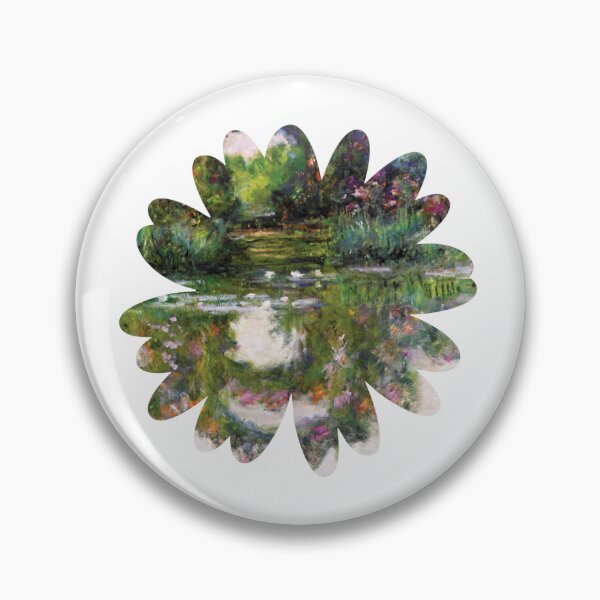 Item preview, Water Lillies Monet -Claude Monet Art Remake Design Art Pack Nature Flower Art designed and sold by CandyDroidMerch.