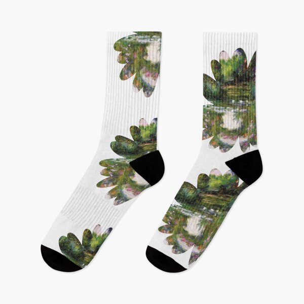 Item preview, Water Lillies Monet -Claude Monet Art Remake Design Art Pack Nature Flower Art designed and sold by CandyDroidMerch.