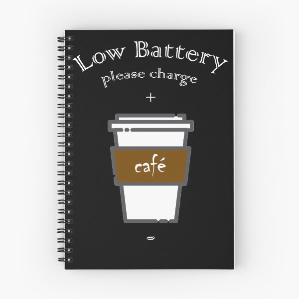 Item preview, Low Battery please charge (coffee) designed and sold by CORZ.