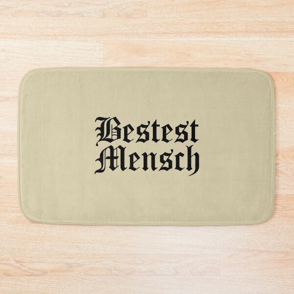 Item preview, Bestest Mensch designed and sold by thebcarts.