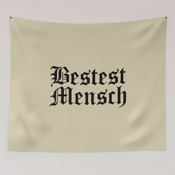 Item preview, Bestest Mensch designed and sold by thebcarts.