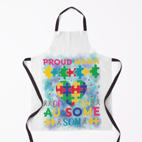 Item preview, Proud Mama of an Au-some Son Autism Design designed and sold by TheAchyArtist.