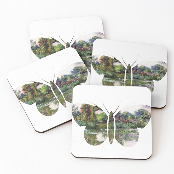 Item preview, Water Lillies Monet -Claude Monet Art Remake Design Art Pack Nature Flower Art designed and sold by CandyDroidMerch.