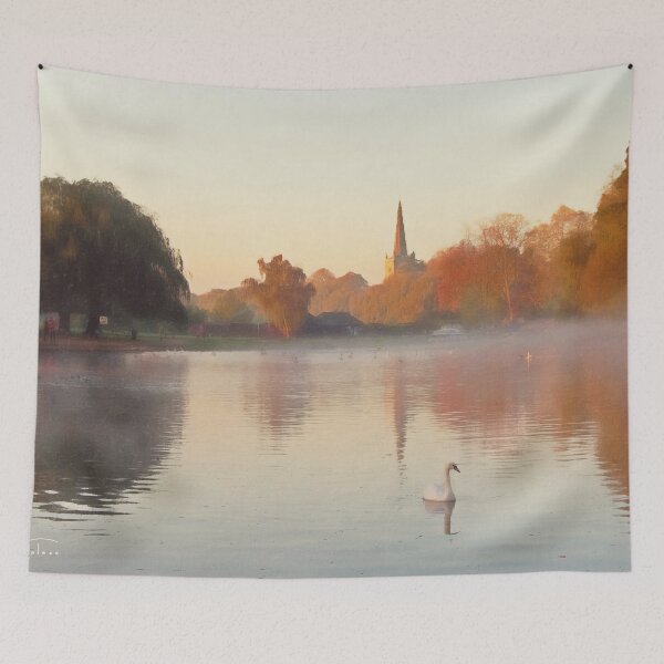 Item preview, Autumn on the River designed and sold by Mark Salmon.