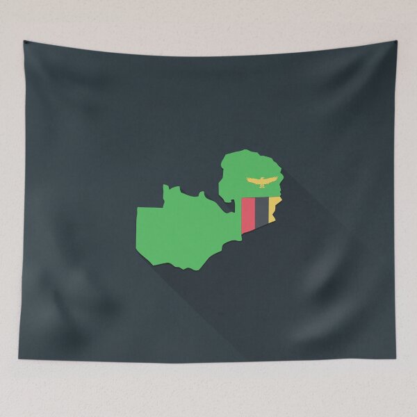 Item preview, Zambia designed and sold by FlatFlags.