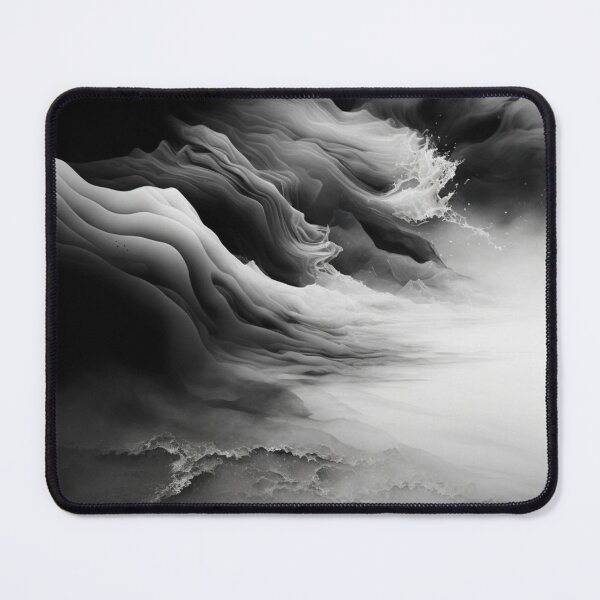 Item preview, Stormy Black Waves designed and sold by TheArtfulAllie.
