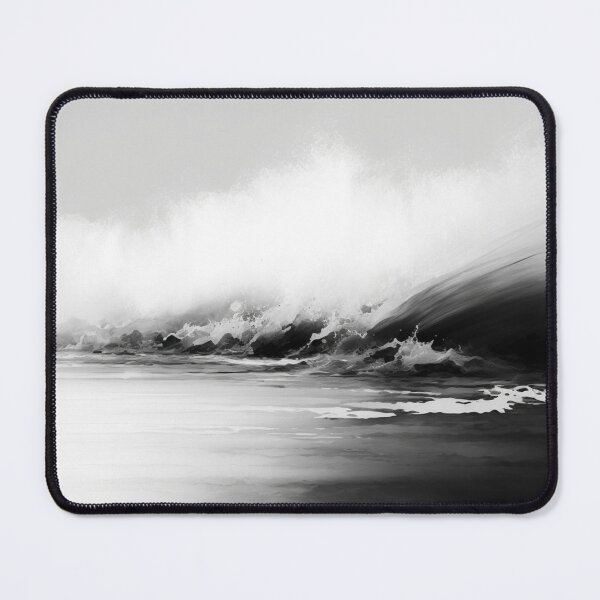 Item preview, Dreamy Black Waves designed and sold by TheArtfulAllie.
