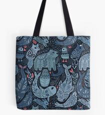 Arctic animals Tote Bag