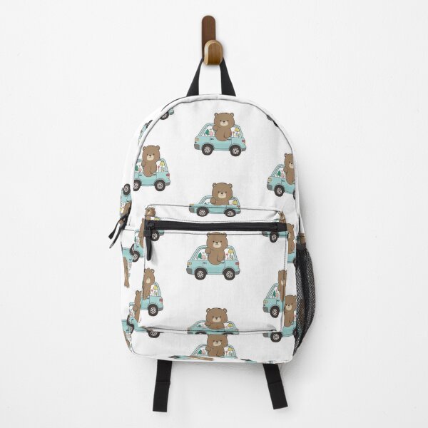 Item preview, Cute sticker bear with cars designed and sold by xhemojashari.