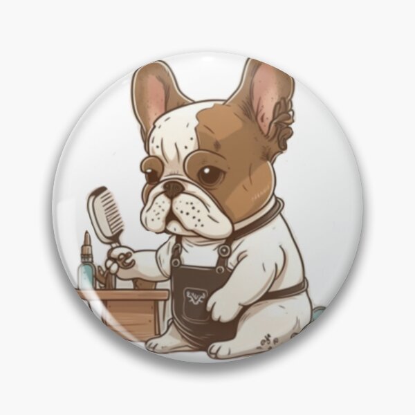 Item preview, Frenchie the Barber French Bulldog  designed and sold by PetsEnough.