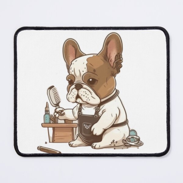 Item preview, Frenchie the Barber French Bulldog designed and sold by PetsEnough.
