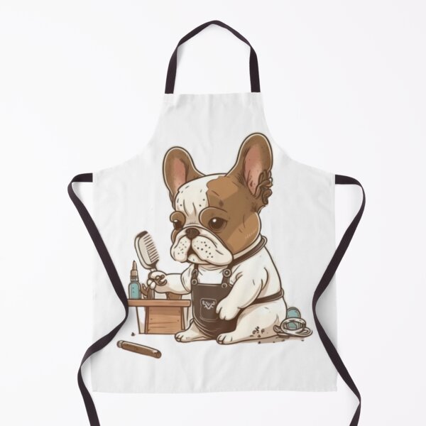 Item preview, Frenchie the Barber French Bulldog designed and sold by PetsEnough.