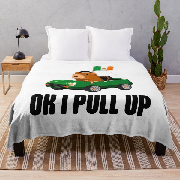 Item preview, Ok I Pull up for St. Patricks Day - Capybara designed and sold by Animally-Ai.