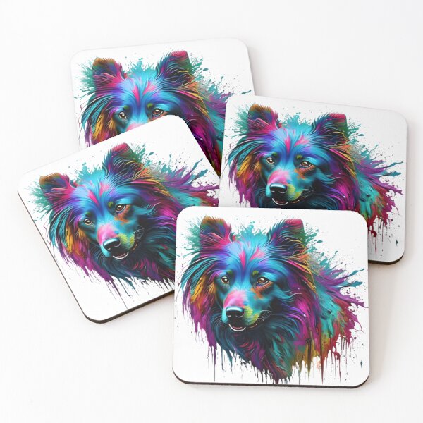 Item preview, Colorful Canine Splatter designed and sold by Beto Santos.