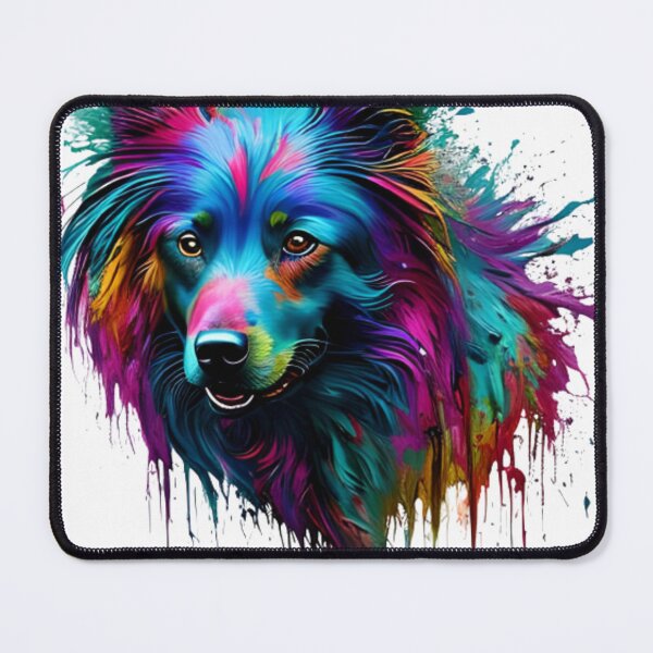 Item preview, Colorful Canine Splatter designed and sold by Beto Santos.
