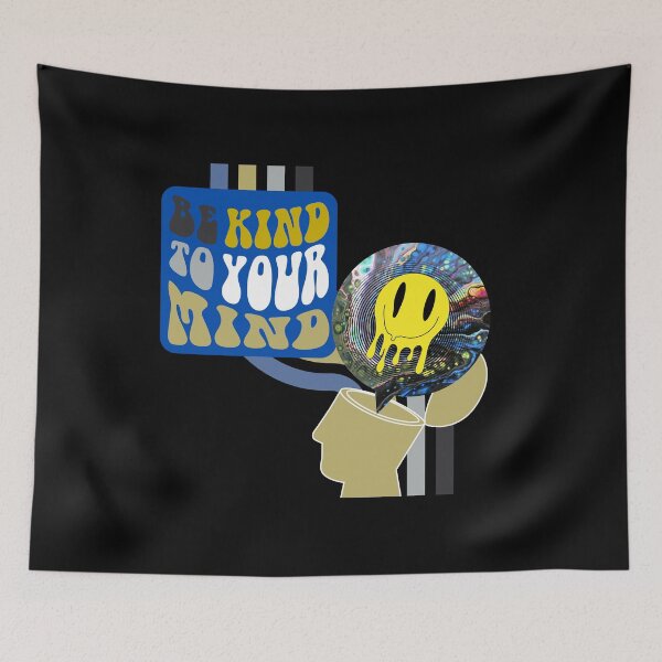 Item preview, Be Kind To Your Mind designed and sold by AbrorschachArt.