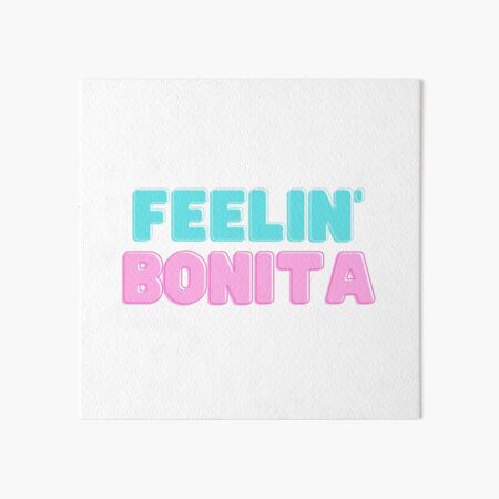 Vista previa del artículo con la obra «Me siento bonita», diseñado y vendido por Ralu04.